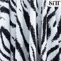 ราคา ผ้าไหมอิตาลีลายม้าลาย ตัดชุดแฟชั่น เดรซ ชุดแซก ชุดการแสดง ผ้าเมตร ผ้าหลา ตัดยาวต่อเนื่อง (24550736273)