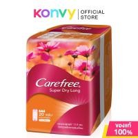 ราคา Carefree Super Dry Long แคร์ฟรี แผ่นอนามัยแผ่นยาว 20pcs Scented Unscented (23815328948)