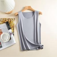 ราคา YIFAFA Womens Seamless Tank Top Korean Ice Silk Vest Womens Summer Students Slimming Camisole Bottom Underwear Sando For Women (24442549895)