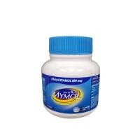 ราคา Mymol พารา ฟ้า ขาว500 mg มายมอล ไวท์ บลู 100 เม็ด พาราเซตามอล (24517429218)