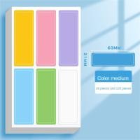 ราคา Self Adhesive Label Waterproof Handwritten Color Sticker Blank Note Label Writable Name Stickers School Stationery Supplies (22898373209)