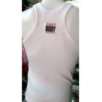 ราคา เสื้อกล้ามบัดดี้ เสื้อกล้ามยืด ลายลูกฟูก buddy เนื้อนิ่มใส่สบาย สีสันสวยงาม (2368168611)