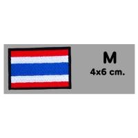 ราคา ตัวรีด ธงชาติ อาร์มธงชาติไทย แบบเย็บ แบบรีด ติดตีนตุ๊กแก (21407761622)