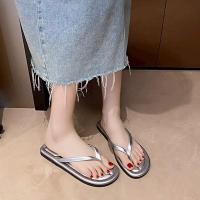 ราคา รองเท้าแตะผู้หญิง ใส่สบาย ไซส์ 36 41 รองเท้าแตะหูหนีบแฟชั่นเกาหลี สวย ใส่สบายเท้า (24433240929)