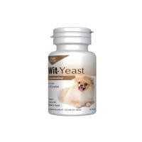 ราคา Daisuki Wit Yeast ไดสุกิ วิท ยีสต์ อาหารเสริมบำรุงขนและผิวหนังสำหรับสุนัขและแมว 70 เม็ด กระปุก 5แถม1 10แถม3 (23353769264)