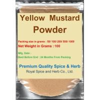 ราคา Yellow Mustard Powder 100 Grams มัสตาร์ด Powder 100 Grams (10059578277)