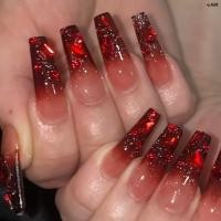 ราคา NEW 2024 เล็บปลอมสำเร็จรูป 24 ชิ้น พร้อมกาว เล็บเจล PVC พร้อมติด กันน้ำได้ (24401926346)