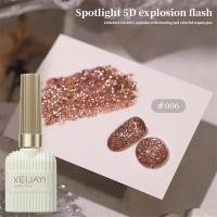 ราคา XEIJAYI 15ML Gorgeous Glitter Gel Nail Polish Set Diamond Collection For Beginners Perfect For Nail Art (24543526892)