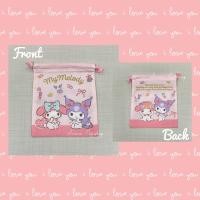 ราคา Sunniegiftshop พร้อมส่ง ถุงผ้าหูรูดลายการ์ตูน Kitty Melody Sanrio (11154599771)