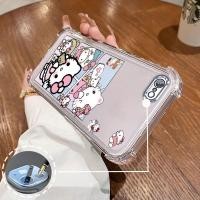 ราคา เคสกันกระแทกแบบนิ่มสำหรับ IPhone 6 Plus IPhone 6S Plus เคสศัพท์ลายการ์ตูนแมวน่ารักเคสใสเคสป้องกัน (23826806064)