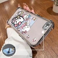 ราคา เคสกันกระแทกแบบนิ่มสำหรับ IPhone 6 Plus IPhone 6S Plus เคสศัพท์ลายการ์ตูนแมวน่ารักเคสใสเคสป้องกัน (23826806070)