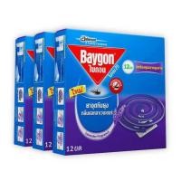 ราคา ไบกอน ยาจุดกันยุง กลิ่นลาเวนเดอร์ 1กล่องมี12ขด Baygon Mosquito Coil Lavender (23620693057)
