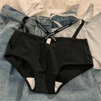 ราคา กางเกงชั้นใน เข็มขัดบางไขว้ เอวบาง กางเกงในผ้าฝ้ายแท้ สำหรับเด็กหญิงและสตรี แฟชั่น ใส่สบาย เอวกลาง เหมาะสำหรับเล่นกีฬา ชุดชั้นในเกิร์ลสุดฮอต กางเกง ใน Women เสื้อผ้า (24390499817)