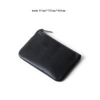 ราคา กระเป๋าสตางค์เหรียญหนังนิ่มทำมือ ซิปหนังแท้ กระเป๋าใส่เหรียญ กระเป๋าใส่บัตร กระเป๋าใส่สตางค์ขนาดเล็ก กระเป๋าสตางค์หนัง PU สำหรับทั้งชายและหญิง (24279618673)