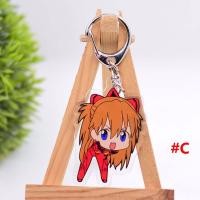 ราคา ZOATAAL น่ารัก อะนิเมะ อุปกรณ์ตกแต่งภายในรถยนต์ อิคาริ ชินจิ จี้ห้อยกระเป๋า อุปกรณ์เสริมพวงกุญแจ ที่ใส่พวงกุญแจ อะนิเมะ Evangelion พวงกุญแจ พวงกุญแจอะคริลิค (24217547998)