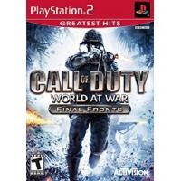 ราคา Ps2 แผ่นเกมส์ Call of Duty World at War Final Fronts สงคราม PlayStation2 ส่งไว (2541206402)