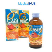 ราคา O Plus โอพลัส โอเมก้า 3 น้ำมันปลา รสส้ม 120 Ml O Plus 11253 (883182310)