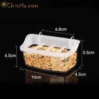 ราคา ChicHaven กล่องใส่อาหารพลาสติกสำหรับสัตว์เลี้ยงที่ใส่อาหารของนกแก้วที่ใส่อาหาร (22981055997)