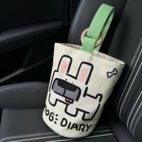 ราคา HNQH กระเป๋ามิกกี้เมาส์ กระเป๋าถังน้ำใหม่ กระเป๋าผ้าใบสำหรับสุภาพสตรี แฟชั่นเกาหลีมิกกี้เมาส์ทรงกระบอก กระเป๋าลำลองแม่เบนโตะ (24435845878)