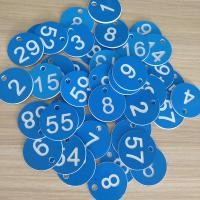 ราคา สีฟ้า10 50 100ชิ้นป้ายผึ้งรังสีแดง ABS ผึ้งป้ายหมายเลขป้ายสัญลักษณ์พร้อมรูวงกลมปศุสัตว์อุปกรณ์เสริมการเลี้ยงผึ้งเครื่องหมายกล่องผสมพันธุ์ (17365014981)