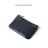 ราคา กระเป๋าสตางค์เหรียญหนังนิ่มทำมือ ซิปหนังแท้ กระเป๋าใส่เหรียญ กระเป๋าใส่บัตร กระเป๋าใส่สตางค์ขนาดเล็ก กระเป๋าสตางค์หนัง PU สำหรับทั้งชายและหญิง (24279618675)