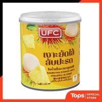 ราคา ยูเอฟซีเงาะสอดไส้สับปะรดในน้ำเชื่อม 234กรัม UFC Rambutan Pineapple 234g (22733739418)