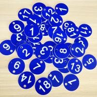 ราคา สีฟ้า10 50 100ชิ้นป้ายผึ้งรังสีแดง ABS ผึ้งป้ายหมายเลขป้ายสัญลักษณ์พร้อมรูวงกลมปศุสัตว์อุปกรณ์เสริมการเลี้ยงผึ้งเครื่องหมายกล่องผสมพันธุ์ (17365014996)