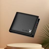ราคา LVOD Delivery 2 3 days Mens Short Wallet Fashion Splicing Multi Slot Leather Business Wallet For Gift (23653449205)