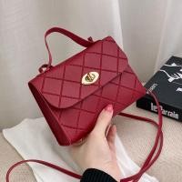 ราคา Women Messenger Bags Handbag Shoulder Bag Fresh And Age Reducing Geometric Rhombus Lock Small Square Bag Can Hold Cosmetics And Mobile Phones (22437890317)