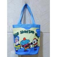 ราคา Hand Graffiti Cartoon Bucket Bag Cute Canvas Material Animal Print Printed Tote Bag Cylinder Handbag Daily Matching (23418659379)
