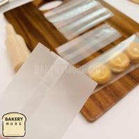 ราคา ถุงคุกกี้ ซองซีลกลาง เนื้อขุ่น ถุงพลาสติกขุ่น ถุงสบู่ 100ใบ Bakerymore (7477271275)