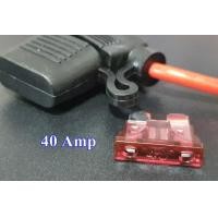 ราคา กระบอกเสียบฟิวส์รถยนต์ มีฝาปิดกันน้ำ พร้อมฟิวส์ 15A 20A 30A 40A Fuse Holde ใส่ฟิวส์ใบมีดรุ่น Standard (16919664876)
