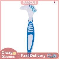 ราคา MADOU4 แปรงทำความสะอาดฟันปลอมเฉพาะฟันปลอมแปรงช่องปากแปรงฟัน (22930298101)