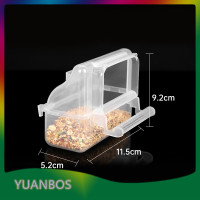 ราคา YUANBOS กล่องใส่อาหารพลาสติกสำหรับสัตว์เลี้ยงที่ใส่อาหารของนกแก้วที่ใส่อาหาร (22419595511)