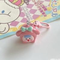 ราคา SANRIO พวงกุญแจ จี้การ์ตูนซานริโอ้ Cinnamoroll Kulomi สําหรับกระเป๋านักเรียน (24251280124)