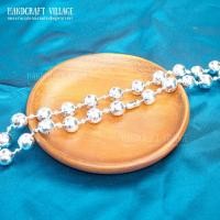 ราคา สังวาลย์ชุดไทย สีเงิน ทอง ยาว140ซม สังวาลย์แม่การะเกด เครื่องประดับชุดไทย สร้อยสังวาลย์ ชุดเพื่อนเจ้าสาว (21922017595)