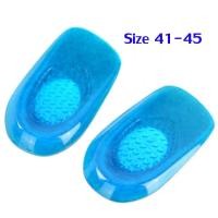 ราคา GEL insole แผ่นเจลพื้นรองเท้า ซิลิโคน แผ่นเสริมรองเท้าเพื่อสุขภาพ แก้อาการปวดเท้า ส้นเท้า ลดความเมื่อยล้า (14711452552)
