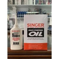 ราคา Singer น้ำมันจักร อเนกประสงค์ ขนาด 80cc สำหรับหล่อลื่น เพื่อลดการสึกหรอ หรือใช้ป้องกันสนิม (24329619667)