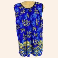 ราคา เสื้อคอกระเช้า คนแก่ ผ้าสะดุ้ง ผ้าแมมเบิร์ต เสื้อคอกระเช้าลายดอก เนื้อนิ่มใส่สบาย เสื้อคอกระเช้าลายดอก (22207646413)