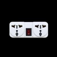 ราคา Toshino ปลั๊กแปลงขาแบน 2 ช่อง 1 สวิทซ์ ปลั๊ก UNIVERSAL รุ่น TW 2 (11109046893)