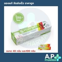 ราคา MOA JULA Herbal toothpaste original ยาสีฟัน สมุนไพร ตรา หมอจุฬา สูตรดั้งเดิม ขนาด 40 กรัม และ 100 กรัม 1 หลอด (22580595528)
