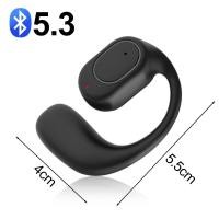 ราคา Fashion Digital Display Ear hook Bluetooth in ear Headphones Wireless Music Game Noise Canceling Earphones Portable Monaural Business Office Call Headset (22635820540)