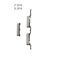 ราคา ปุ่มสวิต เปิด ปิดข้างนอก โทรศัพท์ซัมซุง samsung j7 2016 j710f j5 2016 j510fสีทอง J7 2016 Power On Off Volume Side Button Key Gold SM J710F (20201142452)