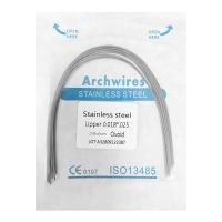 ราคา 10pcs Dental Stainless Steel Wire Orthodontic Arches Super Elastic Ovoid From Archwire Rectangular Round Dentist Ortho Material (24422114463)