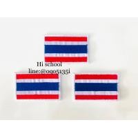 ราคา ป้ายปัก อาร์มลูกเสือ อุปกรณ์ลูกเสือ โลโก้ธงชาติไทย ปักใส่เสื้อ ป้ายติดเสื้อ ธงชาติไทย (18901543992)