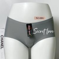 ราคา กางเกงใน sister hood ฟรีไซร้XL 604 เอวกลาง ไร้ขอบไร้ตะเข็บ กระชับก้น ขอบข้างเย็บ ใส่สบายเรียบเนียน (17657492004)