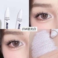 ราคา S 12 kakashow ปากกาอายแชโดว์ กลิตเตอร์แวววาว ชิมเมอร์ ไฮไลท์ ทำให้สีตาเป็นประกาย กันน้ำกันเหงื่อ สีสวย ติดทนนาน แท่งสีขาว (19373615425)