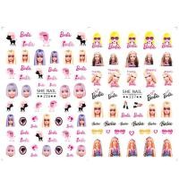 ราคา Sanhe ตุ๊กตาบาร์บี้สติกเกอร์เล็บศิลปะการ์ตูนอุปกรณ์ตกแต่งเล็บตุ๊กตาบาร์บี้ (19873855883)