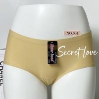 ราคา กางเกงใน sister hood ฟรีไซร้XL 604 เอวกลาง ไร้ขอบไร้ตะเข็บ กระชับก้น ขอบข้างเย็บ ใส่สบายเรียบเนียน (17657492001)
