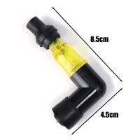 ราคา HEXMA ฝาครอบหัวเทียนแบบมีไฟ ฝาครอบหัวเทียนซีลสำหรับรถจักรยานยนต์สกู๊ตเตอร์มอเตอร์ไซด์ปลั๊กจุดระเบิดมอเตอร์ไซค์สากลฝาครอบหัวเทียน (24077455295)